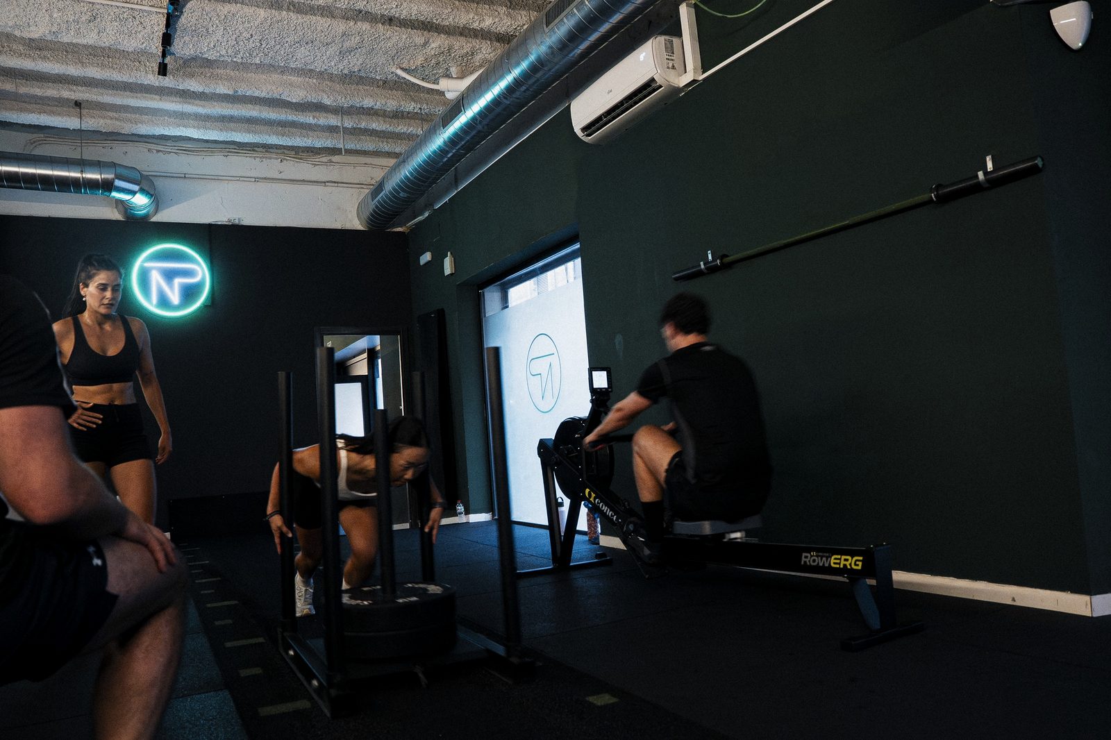 HYROX classes in Barcelona, the training floor at PrepNation in Gràcia