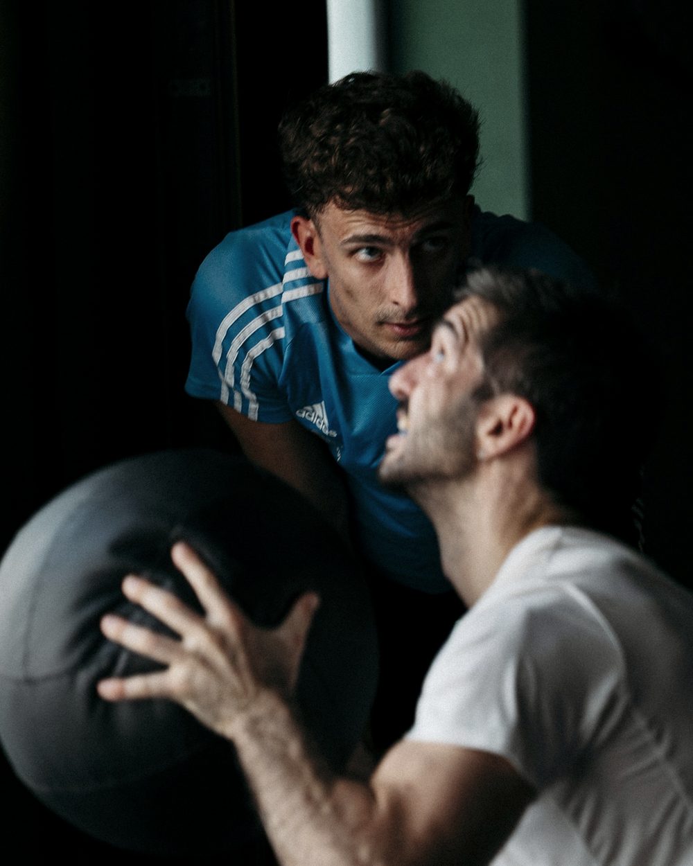 One-on-one personal training session in Barcelona