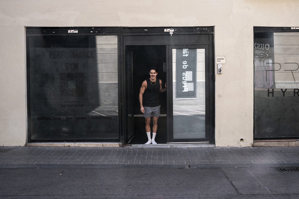 Entrance of PrepNation in Gràcia, Barcelona