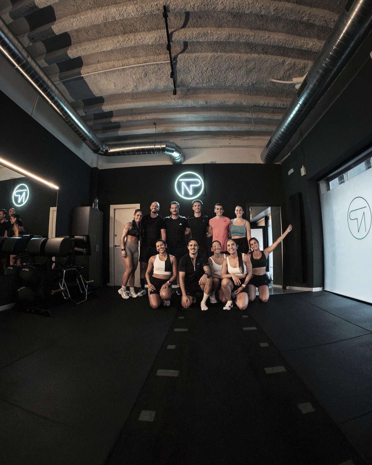 The PrepNation team at the HYROX training club in Barcelona